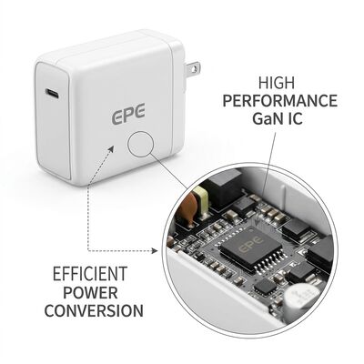 NV6144CP01 GaN-IC Hochleistungs-N-Kanal 700V 260mΩ GaNSlim-Leistungs-IC