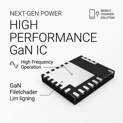 NV9580F1P3 GaN IC GaNSenseTM HFQR Flyback-Controller für das USB PD/QC-Batterieladegerät