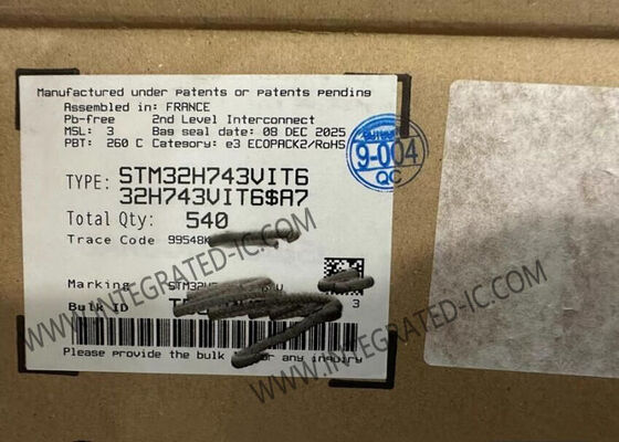 STM32H743VIT6 Mikrocontroller MCU mit 480MHz ARM Cortex M7, 1M x 8 RAM und 168 I/O-Ports
