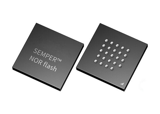 S28HL02GTFGBHI050 Speicher-IC-Chip 2,7V bis 3,6V 2Gb 266 MByte/s SEMPER™ NOR-Flash-Speicher
