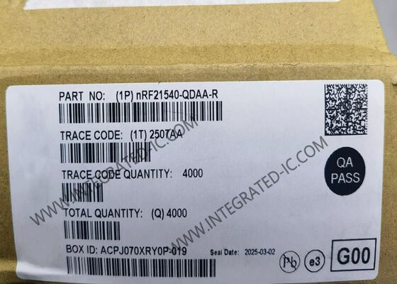 NRF21540-QDAA-R Drahtloskommunikationsmodul 2,5 GHz HF-Frontend 16-QFN