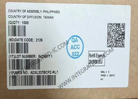 ADXL337BCPZ Sensor IC Niedrige Leistung 3-Achsen Beschleuniger LFCSP-16 Bewegungssensoren