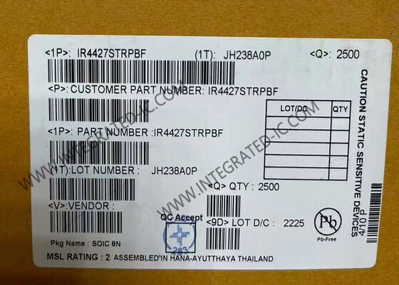 IR4427STRPBF Integrierter Schaltkreislauf Chip 25 V Dual Low-Side Gate Driver IC SOIC-8
