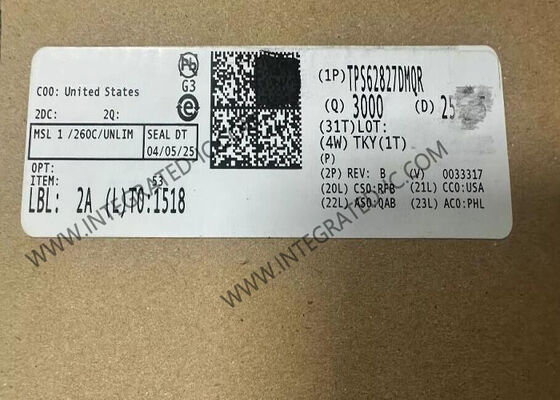 TPS62827DMQR Integrierter Schaltkreislauf Chip 4A Synchroner Step-Down-Wandler mit 2,2 MHz Schaltfrequenz und 4μA Stillstrom