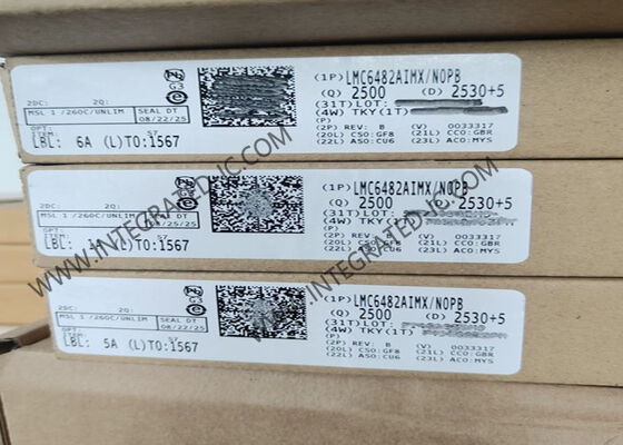 LMC6482AIMX Präzisions-CMOS-Betriebsverstärker mit Schienen-zu-Schienen-Eingang und -Ausgang und ultra-niedrigem Bias-Strom