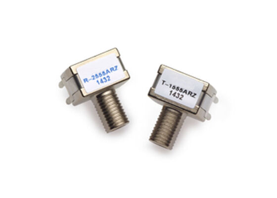 AFBR-1555ARZ 650nm Wellenlänge Glasfaser-Sender mit 16 MBd Datenrate und verstärktem Metallgehäuse für SERCOS-Anwendungen
