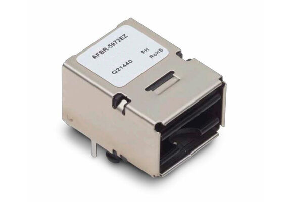 AFBR-5972EZ 250MBd 650nm Glasfasertransceiver mit kompakten, vielseitigen Verbindungsanschlüssen