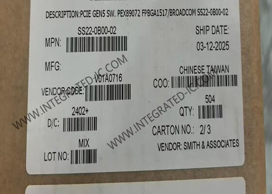 SS22-0B00-02 Integrierter Schaltkreislauf Chip PCI Express Switch mit 72-Lane PCIe 5.0 Unterstützung