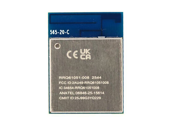 RRQ61051-008 Modul für drahtlose Kommunikation 160 MHz Ultra-Low-Power-Wi-Fi 6 und BT LE Combo-Modul