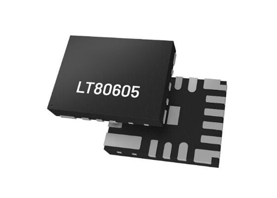 LT80605AAFO Integrierter Chip-Synchron-Abwärtsregler mit 9 μA Ruhestrom, 70 V Transienteneingangstoleranz und einer Größe von 3 mm × 4 mm