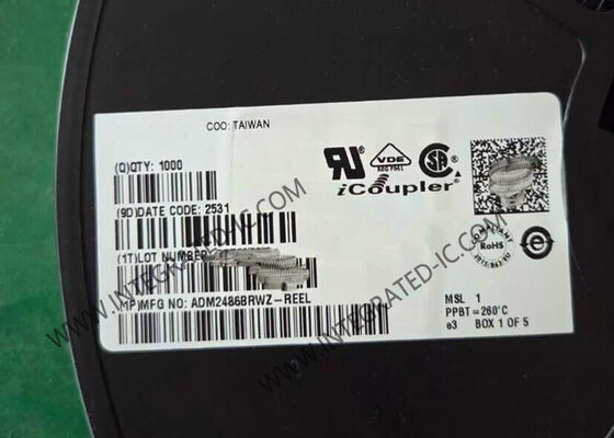 ADM2486BRWZ Integrierter Schaltungschip 2,5kV Signalisolierter Hochgeschwindigkeits-20Mbps Halbduplex-RS-485-Transceiver