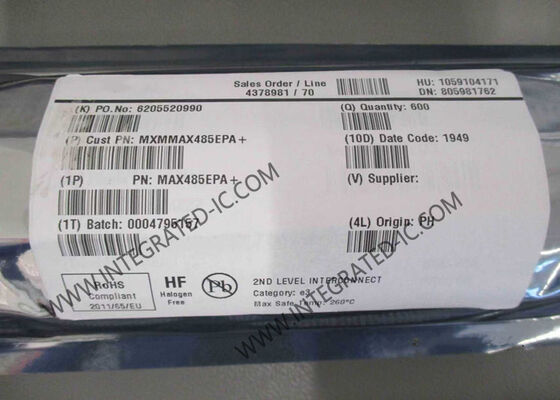 MAX485EPA Integrated Circuit Chip 2.5Mbps Low-Power Slew-Rate-Limited RS-485/RS-422 Transceiver
