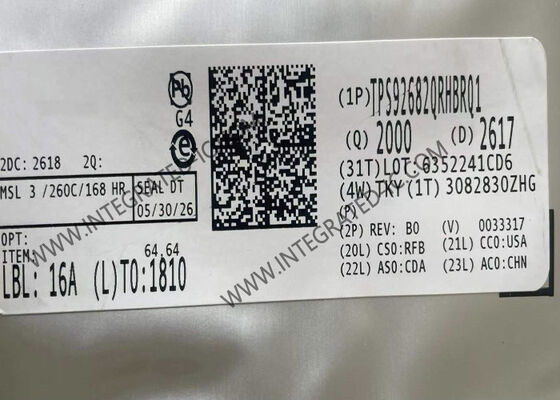 Integrierte Schaltkreischip TPS92682QRHBRQ1 Doppelkanal 65V 5A LED-Treiber-IC