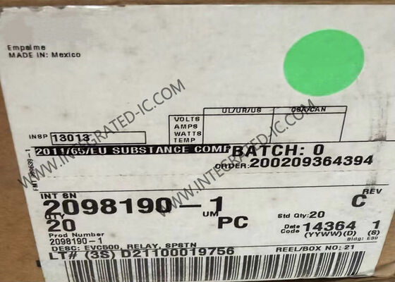 2098190-1 12VDC Spulenspannung 500A Kontaktbewertung SPST-NO (DM) Leistungsrelais Elektromechanisches Relais