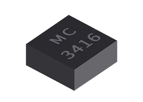 MC3416-P 3-Achsen Beschleunigungssensor IC mit ±16g Bereich 128-1024Hz Bandbreite im LGA-12 Gehäuse