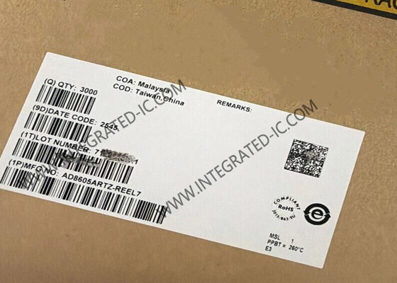 AD8605ARTZ Low Noise CMOS Rail-to-Rail Eingangs- und Ausgangsbetriebsverstärker mit 10 MHz Bandbreite
