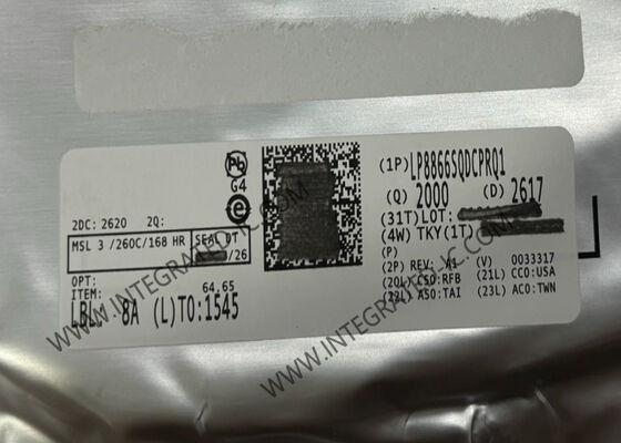 Integrierte Schaltkreischip LP8866SQDCPRQ1 150 mA LED-Hintergrundbeleuchtung Treiber 38-HTSSOP