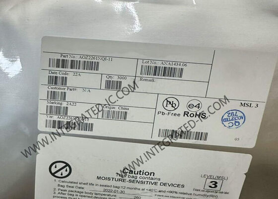 AOZ2261NQI-11 Integrierter Schaltkreislauf Chip 28V Eingang 8A Ausgang Gleichspannung/Gleichspannung Synchroner Buck Regulator QFNB-23 Paket