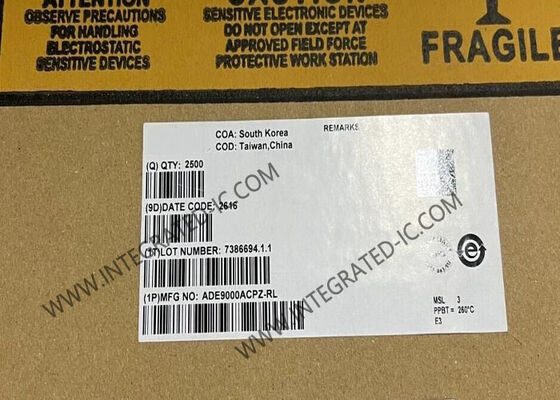 ADE9000ACPZ Integrierter Schaltkreis Chip 7-Kanal-Analog Frontend mit 101 dB SNR in 40-WFQFN Oberflächenhalter