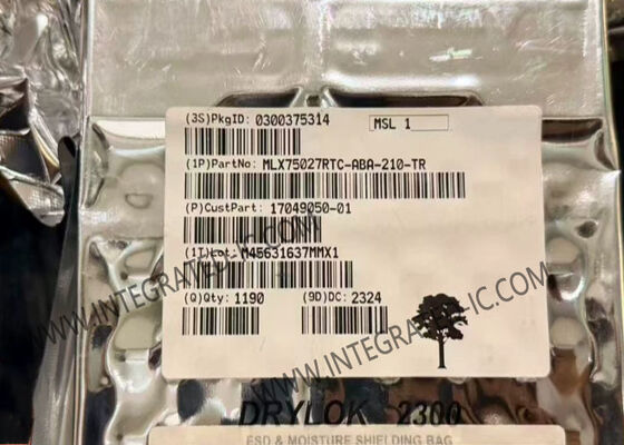 MLX75027RTC-ABA-210-TR Automotive-Grade VGA ToF-Sensor-IC mit 640x480 Auflösung und 120 FPS
