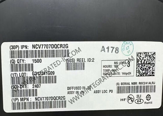 Integrierter Schaltkreislauf-Chip NCV7707DQCR2G 6,5mA Automobil-Tür-Modul-Treiber-IC