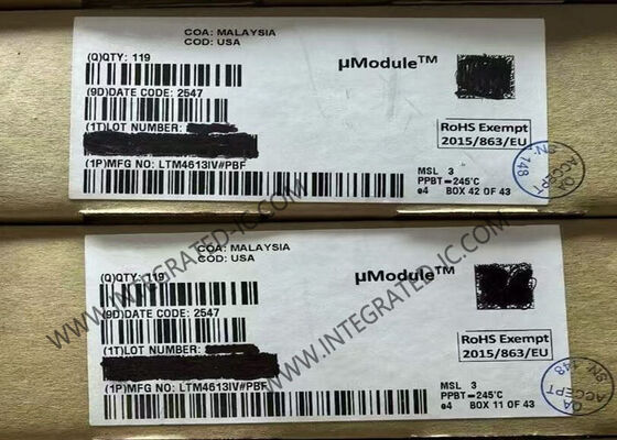 LTM4613IV Integrierter Schaltkreislauf Chip Ultralow Noise 8A DC/DC μModule Regulator