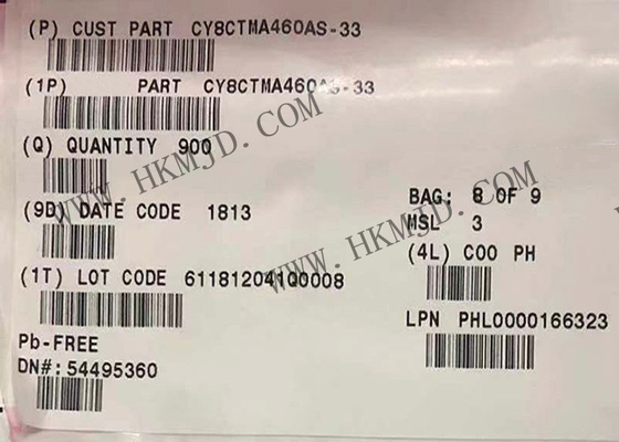 CY8CTMA460 Touch Screen Kontrolleur IC CY8CTMA460AS-33 32 biss ARM Cortex CPU TQFP100