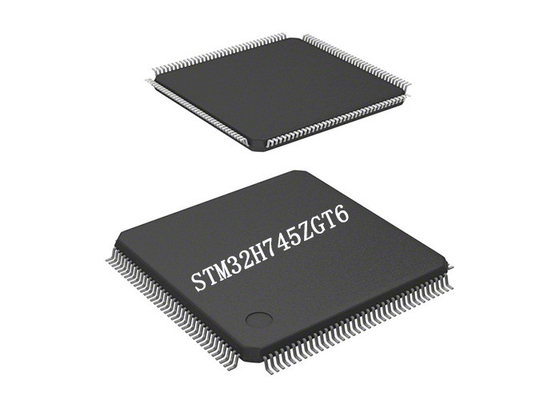Integrierter Schaltungschip STM32H745ZGT6 ARM-Mikrocontroller-IC 32Bit DualCore 1MB FLASH 144-LQFP