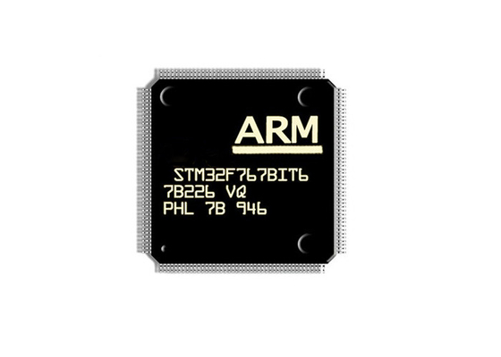 Leistungsstarker STM32F767BIT6 ARM Cortex-M7 Mikroregler IC 208-LQFP