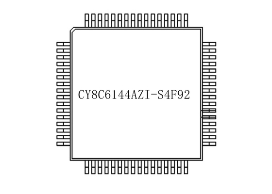 ARM Cortex der integrierten Schaltung 64-TQFP des Chip-CY8C6144AZI-S4F92 256KB - M4F-Mikroregler