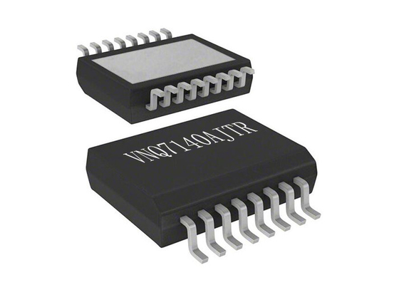 Netzverteilung schaltet VNQ7140AJTR-Viererkabel-Kanal-hohen Seitenlasts-Fahrer IC