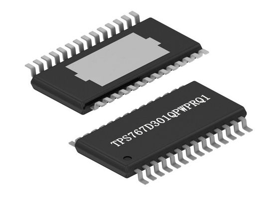 28-HTSSOP TPS767D301QPWPRQ1 Doppel-Ertrag-Niedrig-Austritts-Spannungs-Regler