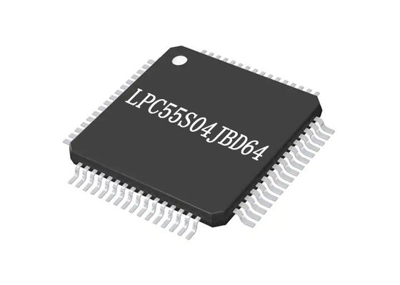 IC brechen LPC55S04JBD64 Mikroregler IC einkerniges 32-Bit-96MHz 128KB ab