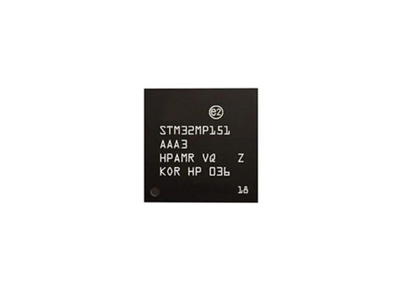 Mikroprozessor IC der Hochleistungs-STM32MP151AAA3 1 Kern 32-Bit-448-LFBGA