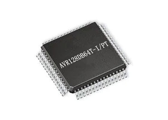 Hochleistungs-Mikroregler MCU AVR128DB64T-I/PT 8-Bit--24MHz 64-TQFP