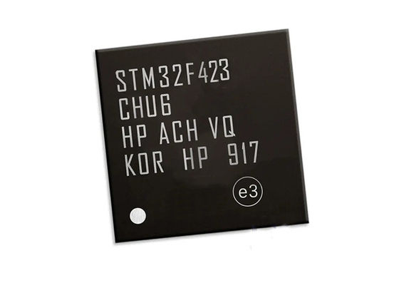 48-UFQFN bettete Oberflächenberg STM32F423CHU6 100MHz Mikroregler IC ein