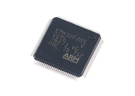 Berg-32-Bit-Mikroregler IC der Oberflächen-STM32F205VGT6 einkerniger 100-LQFP