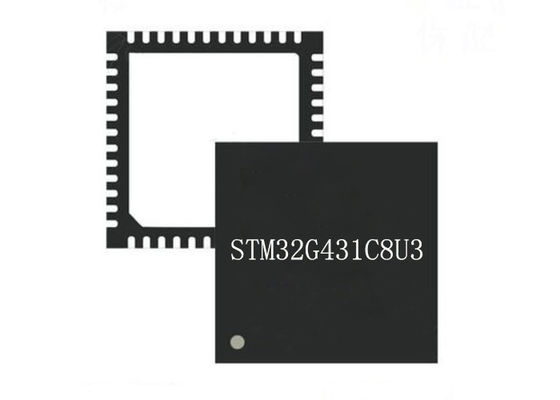 Einkerniger Mikroregler-Chip des Mikroregler-MCU STM32G431C8U3 48UFQFN 32Bit