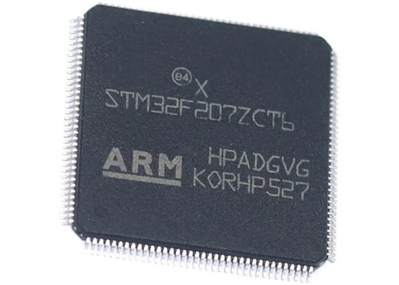 Einkerniger Oberflächen32-bit-berg Mikroregler STM32F207ZCT6 ICs 144-LQFP