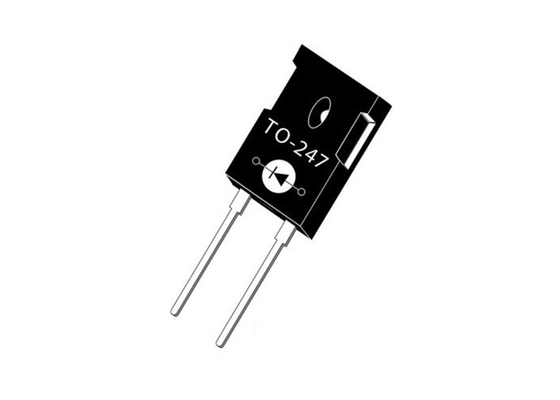 Dioden integrierter Schaltung Silikon-Karbid-Schottkys MSC020SDA120B des Chip-TO-247-2