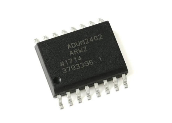 Viererkabel-Kanal-Digital-Isolatoren ADUM2402ARWZ universelles 1Mbps IC bricht 16-SOIC ab