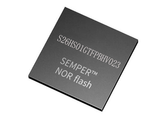 BLITZ NOCH Hochgeschwindigkeits-CMO 24-FBGA IC Chips Gedächtnis ICs S26HS01GTFPBHV023 166MHz