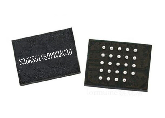 512Mbit Gedächtnis IC S26KS512SDPBHA020 NOCH Ähnlichkeit des Flash-Speicher-Chip-24-FBGA 166MHz