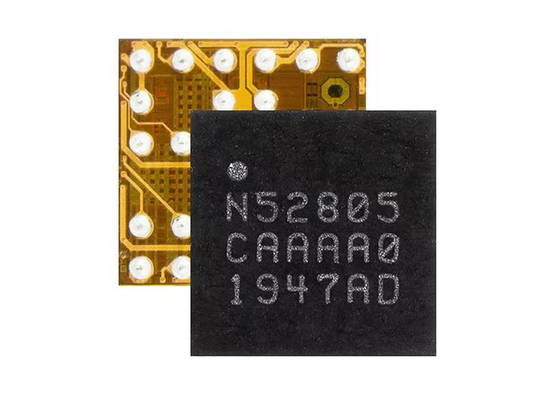 BT Low Energy IC NRF52805-CAAA-R7 2,4 GHz 2 MBit/s HF-Transceiver-IC Oberflächenmontage