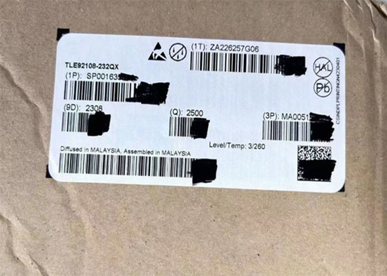 TLE92108-232QX Integrierter Schaltkreislauf-Chip nicht umkehrbarer Halbbrücken-Gatter-Treiber IC 48-VFQFN