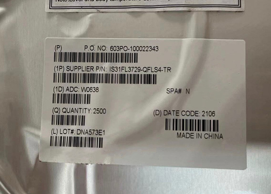 IS31FL3729-QFLS4-TR Integrierter Schaltkreislauf Chip 35mA Matrix LED Treiber IC 32-QFN