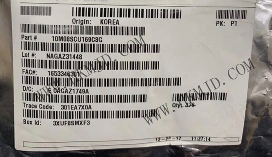 Feldprogrammierbares Tor Array 10M08SCU169C8G 378kbit MAX 10 Programmierbarer Logikchip 450MHz UBGA-169