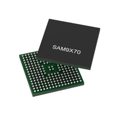 Integrierter Schaltkreislauf-Chip SAM9X70-I/4PB 1 Kern 32-Bit 800MHz Mikroprozessor IC