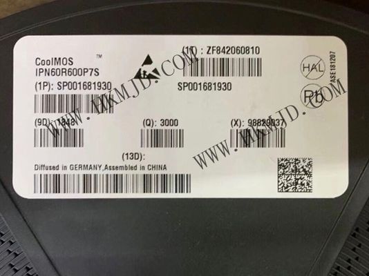 Integrierte Schaltkreischip IPN60R600PFD7S N-Kanal 6A MOSFET-Transistoren TO-261-4