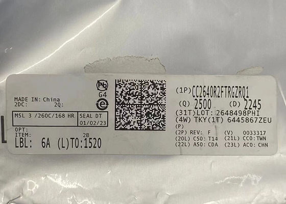 CC2640R2FTRGZRQ1 32-Bit Arm Cortex-M3 BT 5.1 Low Energy Wireless MCU mit 128KB Flash